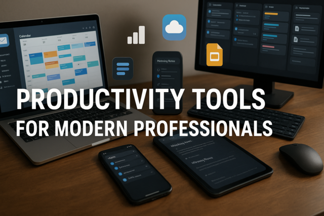 Productivity Tools for Modern Professionals